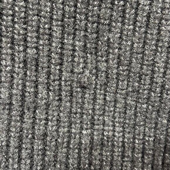 Express Oversized Heavyweight Gray Mockneck Sweater XL Minimalist Warm Academia - Picture 7 of 7